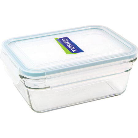 Unbreakable Glass Food Container Rectangular 400 ml RP519